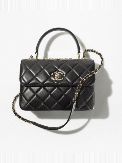 CHANEL Flap Bag with Top Handle