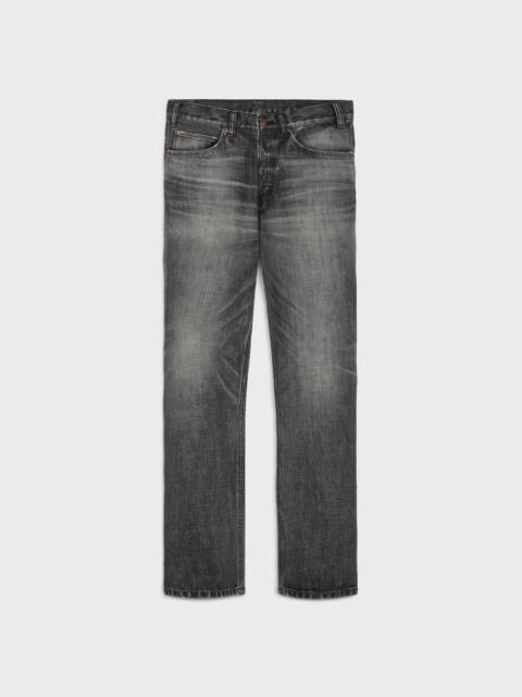 CELINE kurt jeans in miror ink wash denim