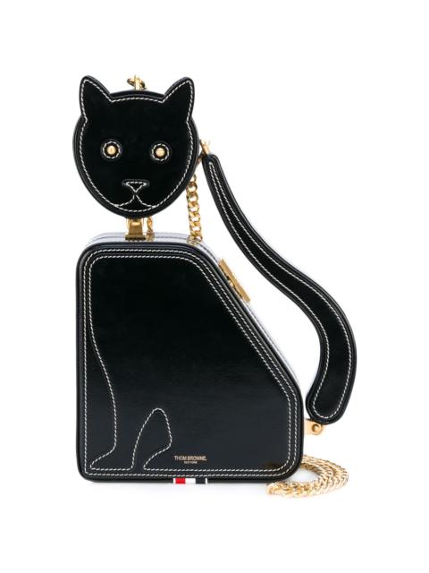 Thom Browne CAT ICON CALFSKIN CLUTCH BAG
