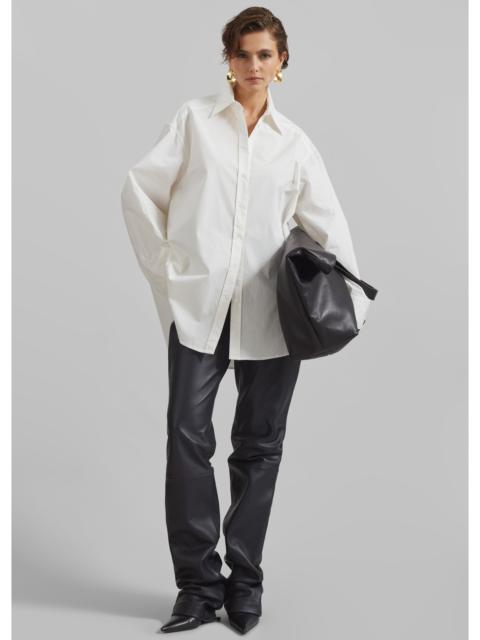 The Frankie Shop Kent Button Up Shirt - White