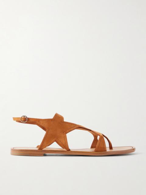 GABRIELA HEARST Star Suede Sandals