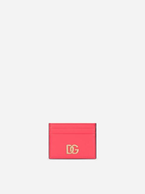 Dolce & Gabbana Calfskin card holder with DG logo