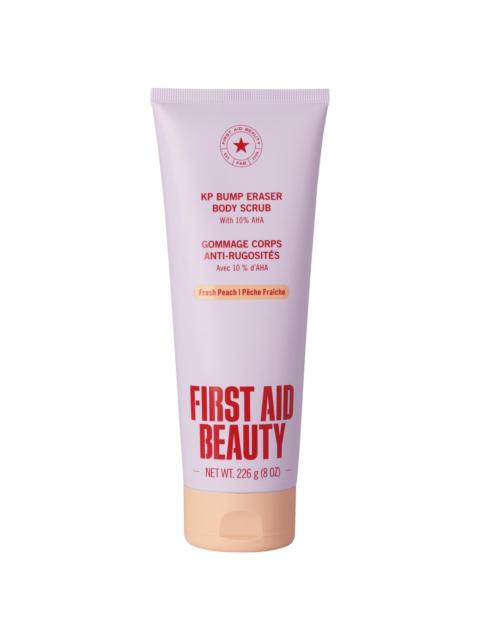 First Aid Beauty KP Bump Eraser Body Scrub with 10% AHA – Body Exfoliant for Keratosis Pilaris