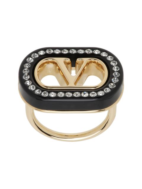 Valentino Gold Ovalette Ring