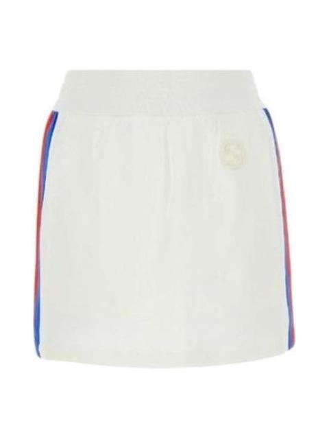 (WMNS) Gucci Cotton Jersey Mini Skirt With Web 'Off White' 773725-XJF8W-9088