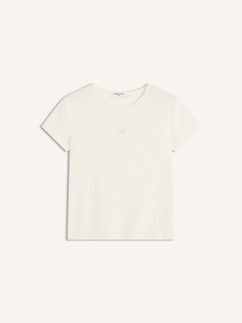 Maison Kitsuné BABY FOX POINTELLE TEE-SHIRT