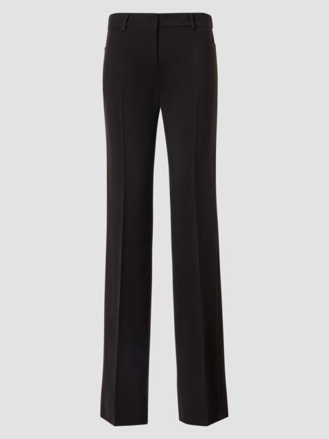 AKRIS Women's Mikka Virgin Wool Pants - Espresso