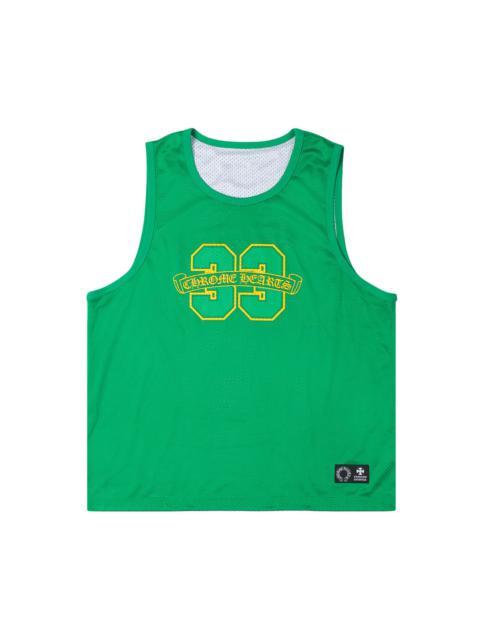 Chrome Hearts Mesh Reversible Basketball Jersey 'Green/White'