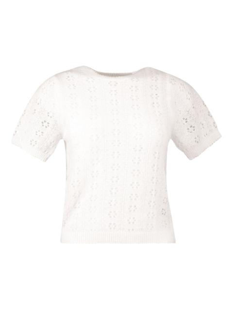 DÔEN Monica openwork top