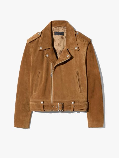 NILI LOTAN EVEL BIKER SUEDE JACKET