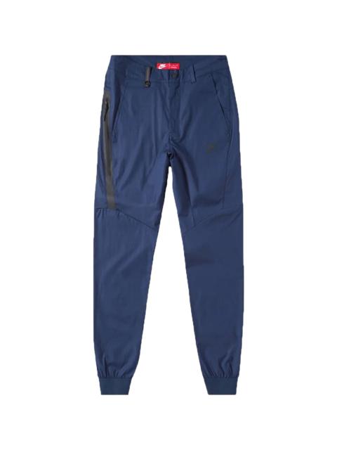 Nike Tech Bonded Woven Pants "Dark Obsidian" 823363 451