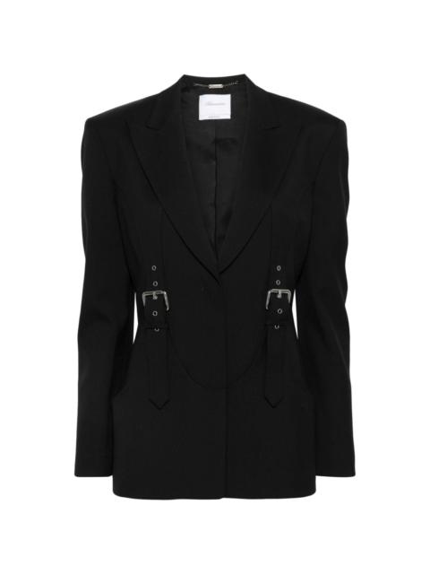 Blumarine buckle-detailed blazer