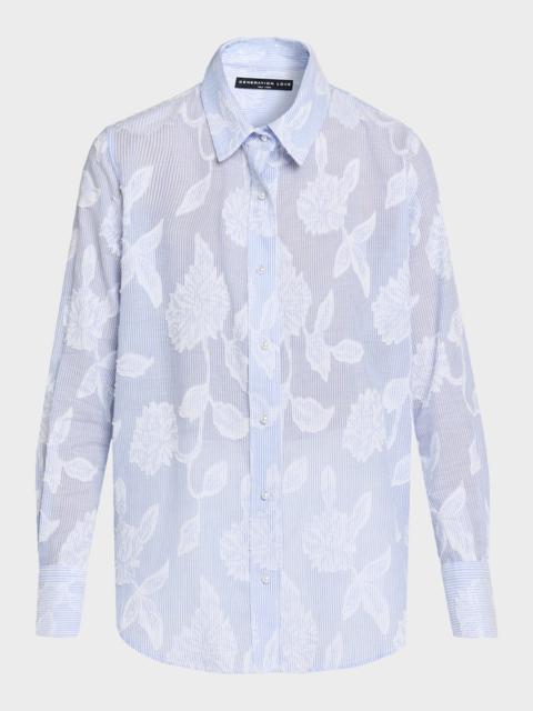 GENERATION LOVE Malinda Floral Stripe Shirt