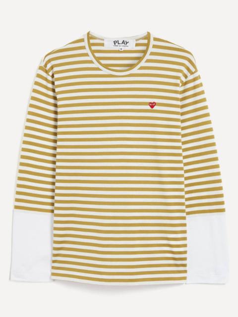 Striped Colour-Block T-Shirt
