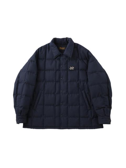 visvim COACH DOWN QUILTED JKT NAVY