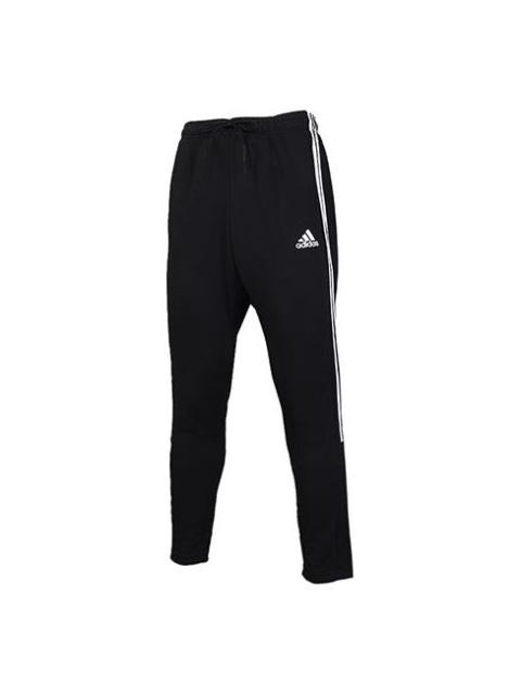 adidas Stripe Printing Training Sports Long Pants Black DT9901