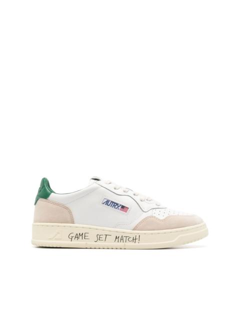 Medalist leather sneakers