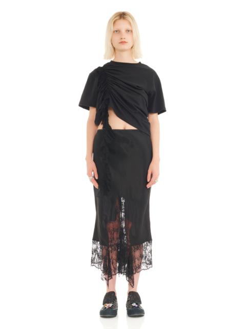 Collina Strada BLACK HISS SKIRT