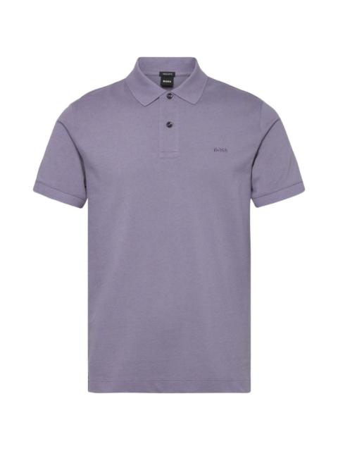 BOSS buttoned polo shirt