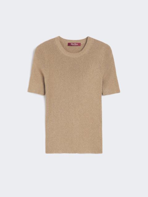 SVELTO Slim-fit lurex sweater