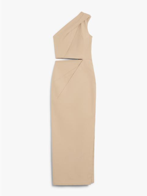 Max Mara NIEVO Close-fitting cotton twill dress