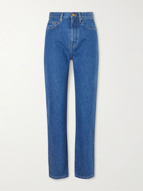 Jil Sander Mid-rise tapered jeans Mid denim