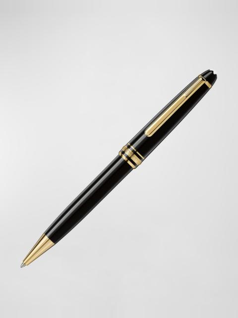 Montblanc Meisterst&uuml;ck Classique Ballpoint Pen, Gold plated