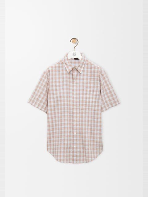 Loewe Short sleeve shirt in cotton