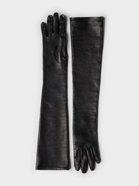 7 For All Mankind LONG GLOVES in Faux Leather