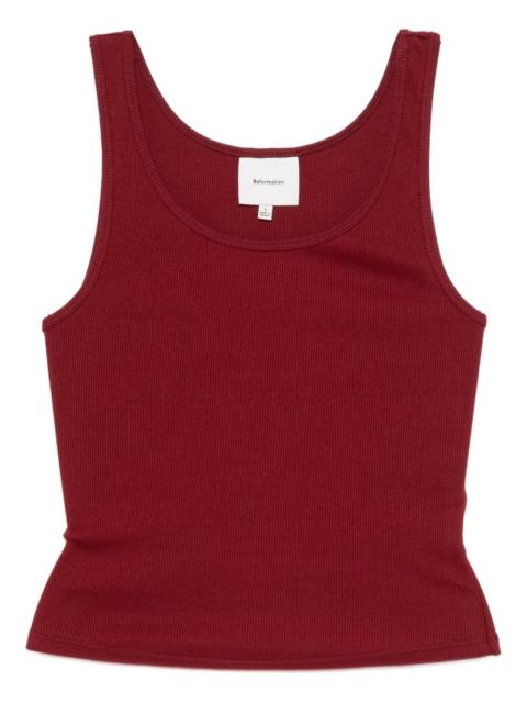 Reformation round neck tank top