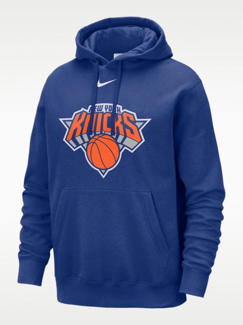 Nike New York Knicks Club Men's Nike NBA Pullover Hoodie