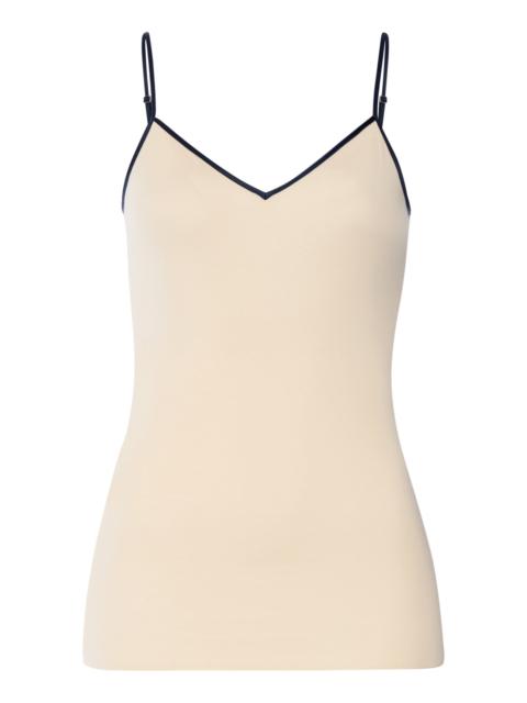 HANRO Cotton Seamless V-Neck Cotton Camisole