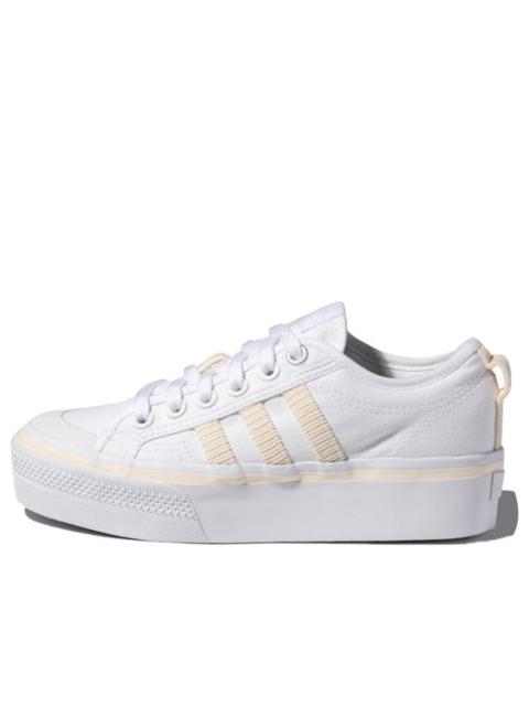 adidas (WMNS) adidas Nizza 플랫폼 '오프 화이트 크림'H69028