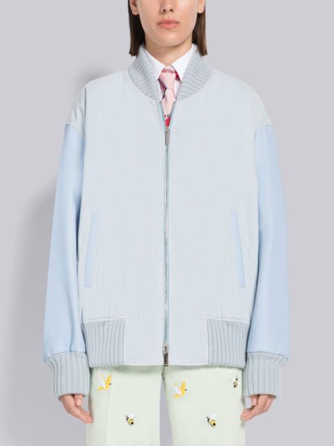 Thom Browne Corduroy Oversized Varsity Jacket