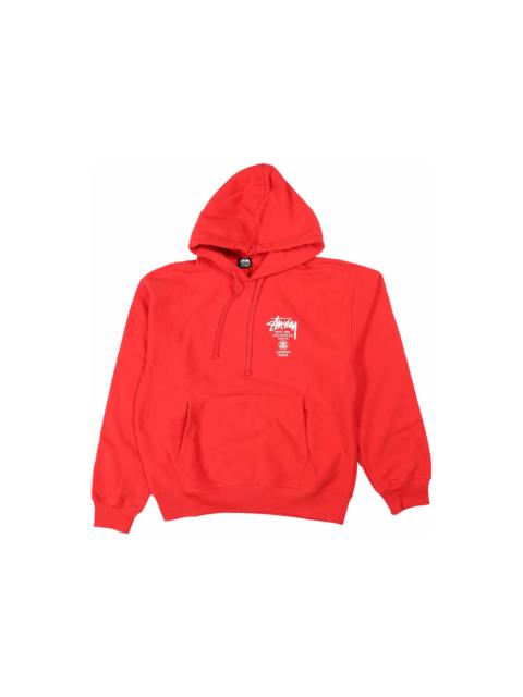 Stüssy Stussy World Tour Hoodie Red
