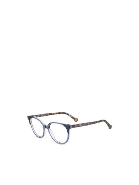 CAROLINA HERRERA tortoiseshell-effect cat-eye glasses