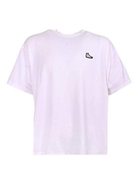 Converse Converse Go-To Sneaker Patch T-Shirt 'White' 10025397-A02