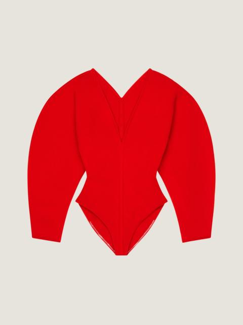 Givenchy COCOON BODYSUIT IN ENGINEERED KNIT