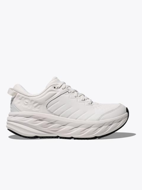 HOKA Men's Bondi SR Shoes in Frost/Frost