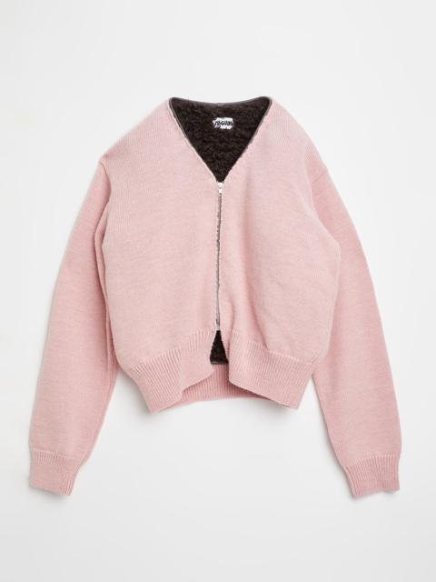 MAGLIANO Mini Knitted Bomber Baby Pink