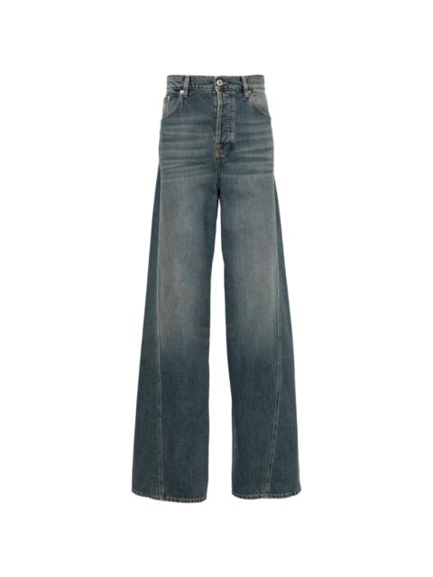 Lanvin mid-rise straight-leg jeans