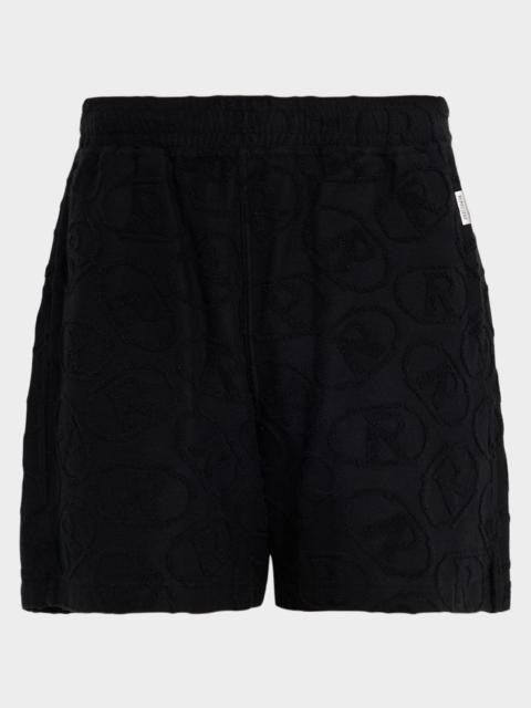REPRESENT Men's Towelling R Logo Pull-On Shorts