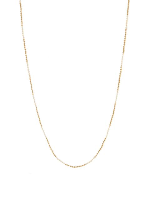 GABRIELA HEARST Mia Necklace in 18K Yellow Gold & Natural Saltwater Pearls