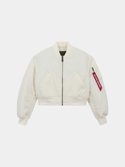 Nike MA-1 CROPPED OXFORD BOMBER JACKET WOMENS