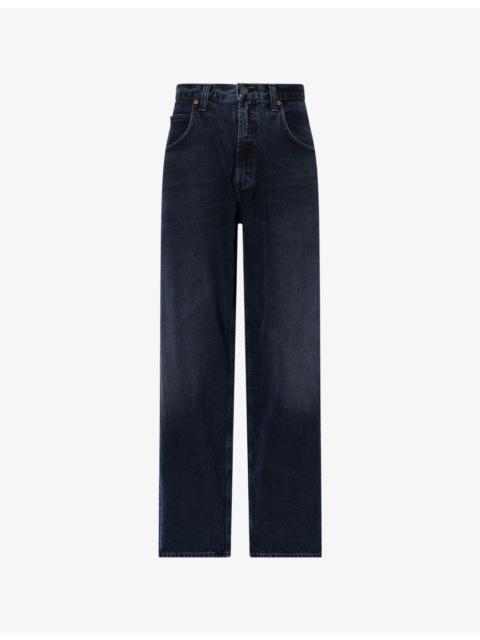 AGOLDE Fusion Baggy Tapered-Leg Denim Jeans
