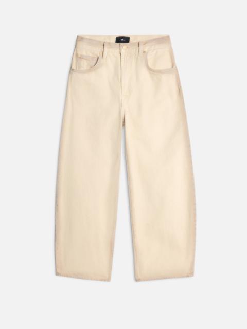 7 For All Mankind MANKIND Bonnie Barrel Leg in Sand Beach