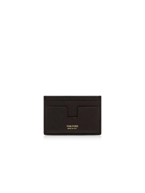 TOM FORD TWO-TONE GRAIN LEATHER CLASSIC CARDHOLDER