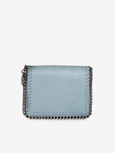 Stella McCartney Falabella diamond-cut chain wallet