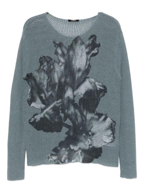 TAAKK graphic-print jumper
