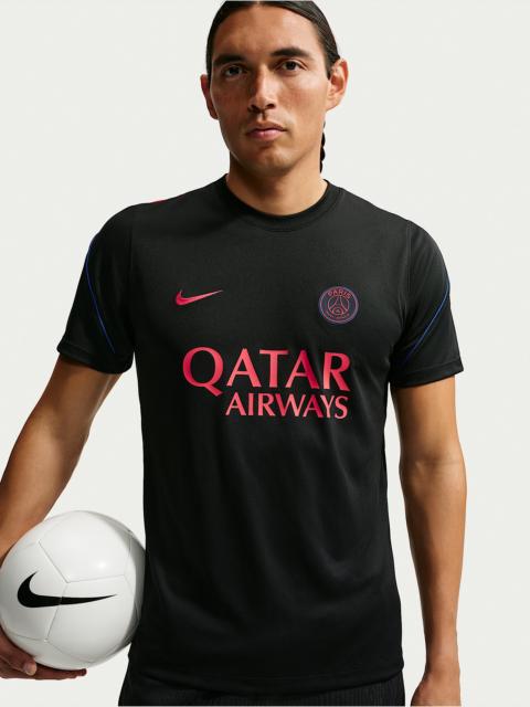 Nike Paris Saint-Germain Strike Men's Nike Soccer Dri-FIT Short-Sleeve Top